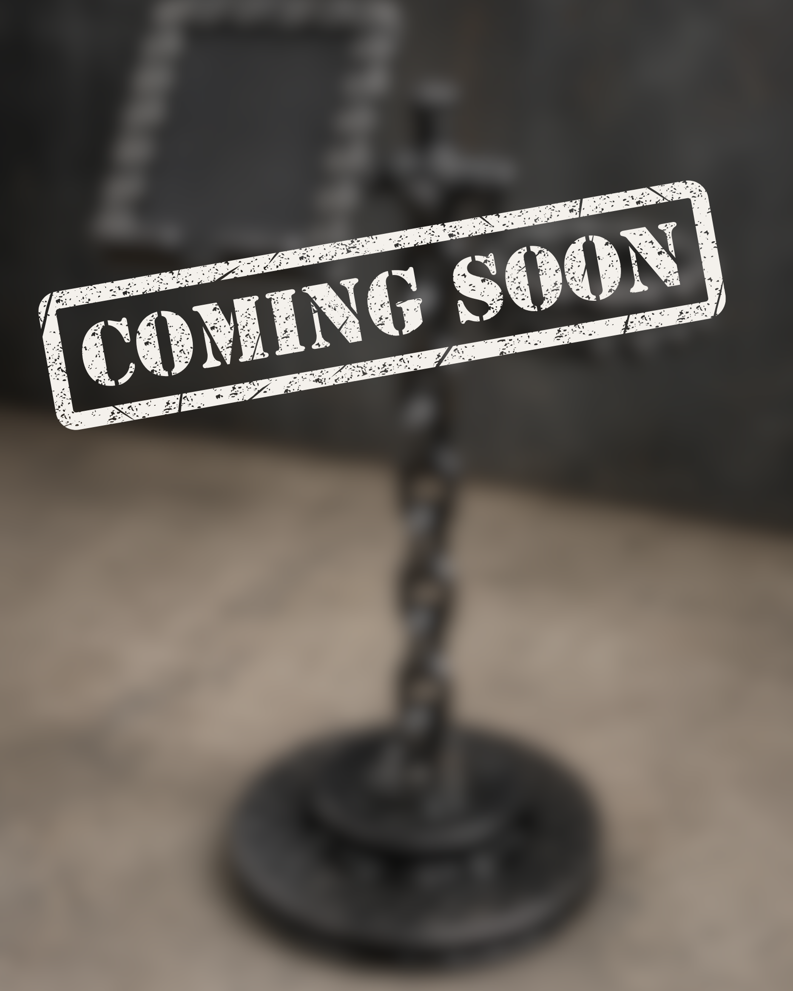 Blurred preview of an upcoming custom tattoo client stand by Wheelie Slow Customs